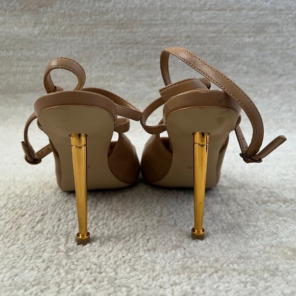 Guess Strappy Pointed Toe Heels Shoes 8.5 - Picture 5 of 12